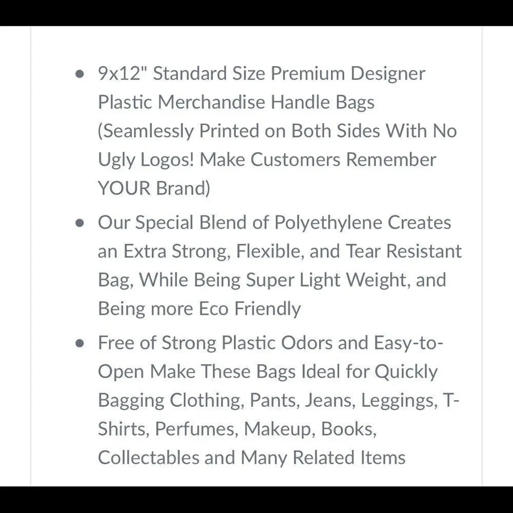 Poly Mailers Bags SEEWTY 9x12 10x13 14.5x19 35pcs